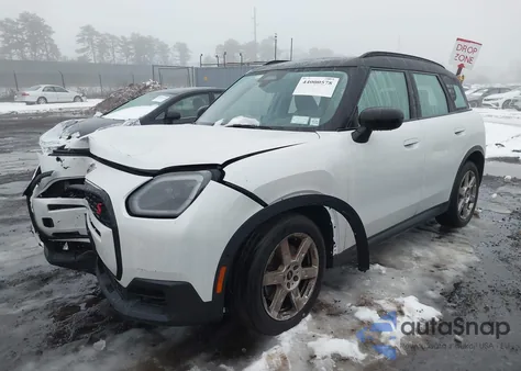 2025 Mini Countryman Cooper S z USA, uszkodzony, nr VIN WMZ23GA08S7P40610